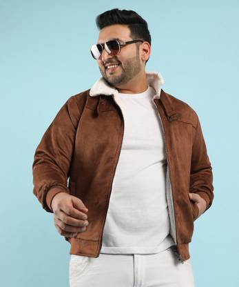 Instafab Plus Full Sleeve Self Design Men Jacket