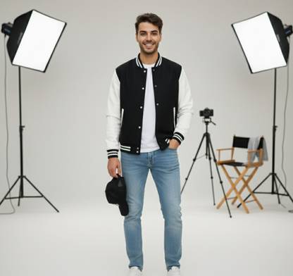 Barmanic Full Sleeve Graphic Print Men Jacket