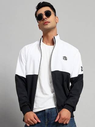 eWools Full Sleeve Colorblock Men Jacket