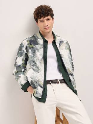 THE BEAR HOUSE Full Sleeve Camouflage Men Jacket