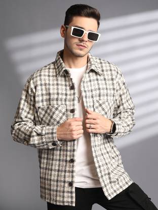 Roadster Full Sleeve Checkered Men Jacket