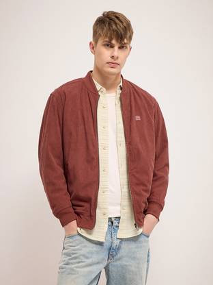 THE BEAR HOUSE Full Sleeve Striped Men Jacket