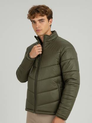 Glitchez Full Sleeve Solid Men Jacket