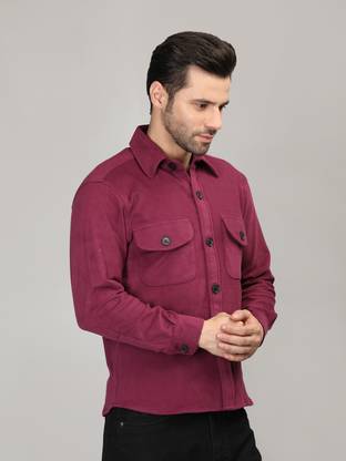 CHKOKKO Full Sleeve Solid Men Jacket