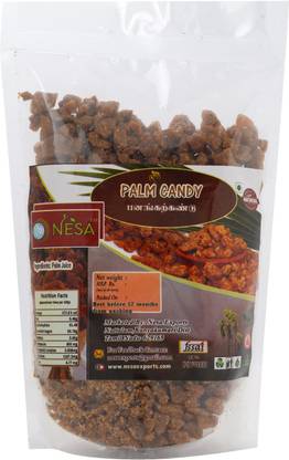 NESA Natural's Palm Candy - Palm Crystal candy 100% Pure Natural-100g Granules Jaggery