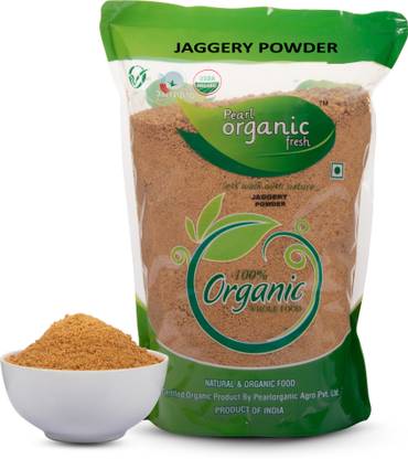 Pearl Organic Fresh JAGGERY POWDER/GUD Powder Jaggery