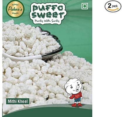 Pahwa's Puffo Sweet Kheel 500gm Packup 2 Block Jaggery