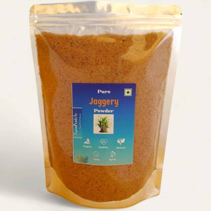 FarmProdcts Natural Jaggery/Gur/Gud Powder for daily Refresher - 100% Pure and Natural Powder Jaggery