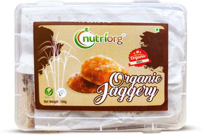 Nutriorg Organic Raw Jaggery Cubes | Gud Cubes Jaggery