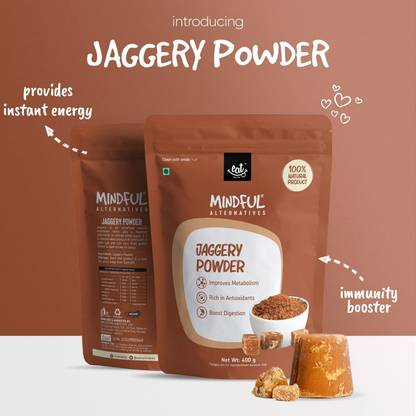 Eat Anytime Healthy Jaggery Powder | Gluten Free | No Preservatives - Powder Jaggery