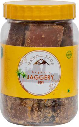 मौंतवेद ऑर्गेनिक गुड़, अच्छा, 100% शुद्ध, 450 gm ब्लॉक गुड़