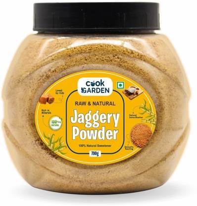 Cook Garden 100% Natural Traditional Made Method Sugarcane (No added Sugar) Powder Jaggery