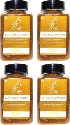 KDA Jaggery Powder | Sugercane Jaggery | Gud Powder | Natural & Healthy Sweetener Powder Jaggery