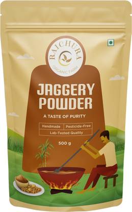 Raichura Organic Farm Jaggery Powder 500g Powder Jaggery