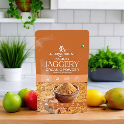 AJURWEDAEAT NATURAL JEGGERY POWDER | ORGANIC GUD POWDER | ORIGINAL AND FRESH S -139 Powder Jaggery