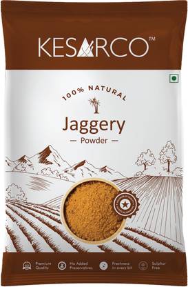 KESARCO Jaggery Powder, Gur Powder, Rich in Iron and Folate Powder Jaggery