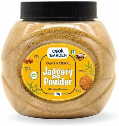 Cook Garden 100% Natural Traditional Made Method Sugarcane (No added Sugar) Powder Jaggery