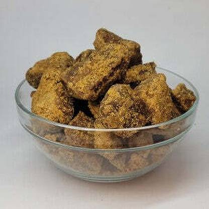 The Paratha & Ready Bites Avadh 100% Natural & original old Deshi Gud ( kala Gud) Pure Jaggery Cube Granules Jaggery