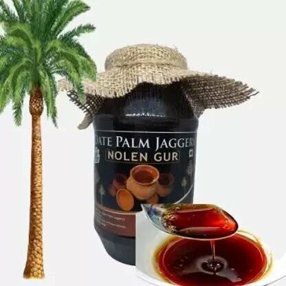 Poloo Premium Khajur Pack Of 800 Gm Nolen Gur Block | Palm Liquid Jaggery | Liquid Jaggery