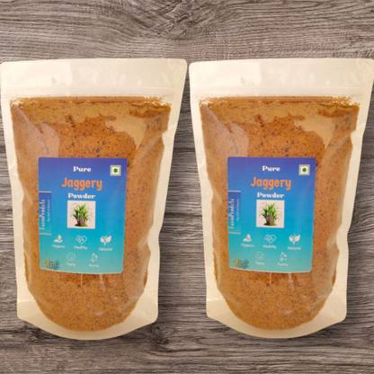 FarmProdcts Natural Jaggery Powder 800g - Traditional Made Brown Sugar Jaggery Powder Jaggery