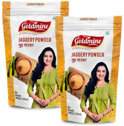 Goldmine JAGGERY POWDER PACK OF 2 Powder Jaggery