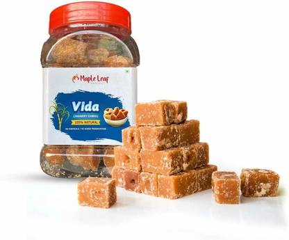 Maple Leaf Project Vida Organic Jaggery Cubes Block Jaggery