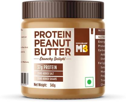 MUSCLEBLAZE High Protein Natural Peanut Butter Unsweetened,