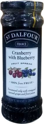 St Dalfour Cranberry With Blueberry 100% Fruit Spread