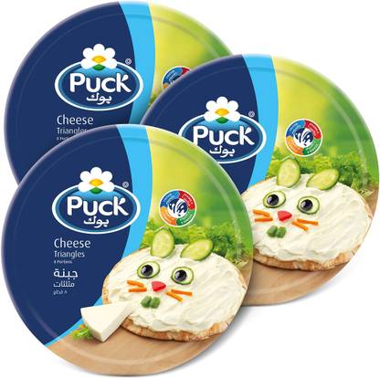 Puck Cheese Triangles 8 Portions,