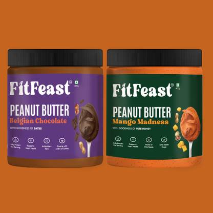 FitFeast Mango Madness and Belgian Chocolate Peanut Butter