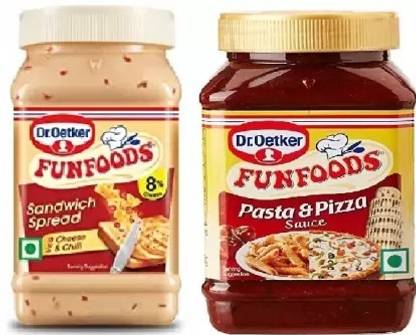 FUNFOODS CHEESE&CHILLI & PASTA&PIZZA SAUCE