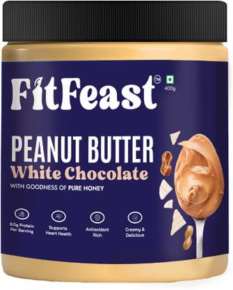 FitFeast White Chocolate Peanut Butter (Pack of 2)