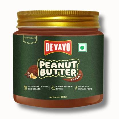 DEVAVO Chocolate Peanut Butter (Creamy) 350 g