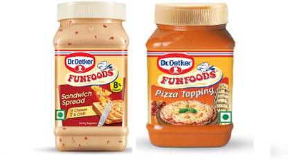 FUNFOODS PIZZA TOPPING + CHEESE N CHILLI