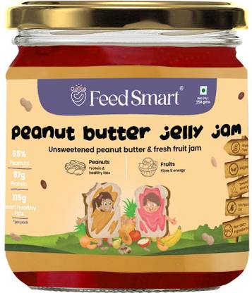 FeedSmart Peanut Butter Jelly Jam | Vegan, Protein Packed, No Added Sugar