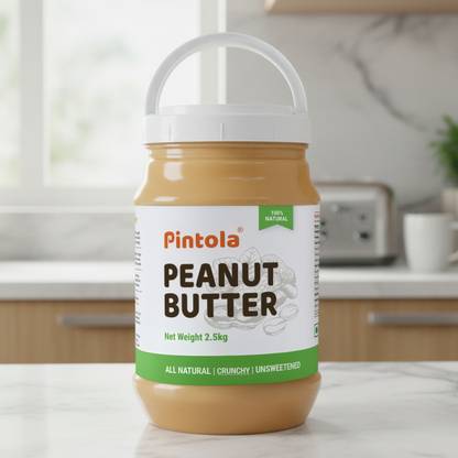 Pintola All Natural Peanut Butter (Crunchy) (Unsweetened)