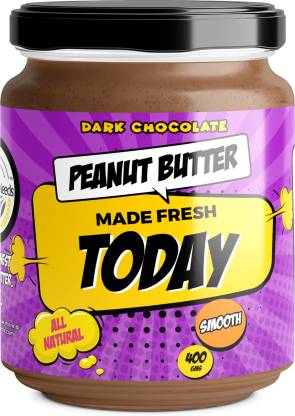 TheFreshNeeds Natural Peanut Butter (Smooth Dark Chocolate) 400 g