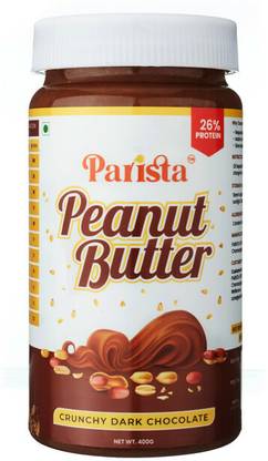 Parista Chocolate Peanut Butter Crunchy|High Protein|High Fiber|No Cholestrol