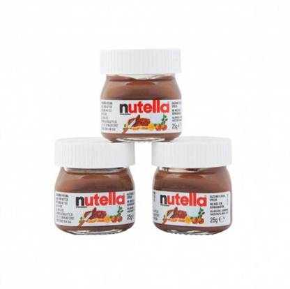 nutella Hello World 7 Mini Bottle of Hazelnut Spread