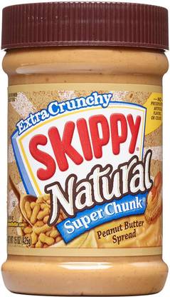 Skippy Peanut Butter Natural Super Chunky