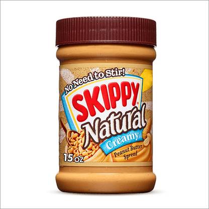 Skippy Peanut Butter Natural Creamy Spread