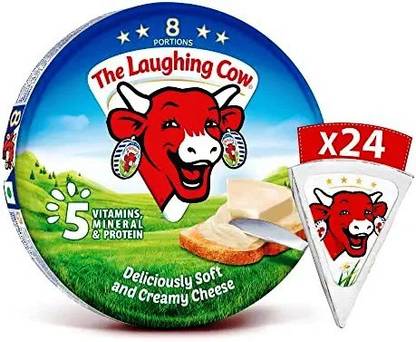 The Laughing Cow Cheese 24 Triangle Portion (Imported Product)
