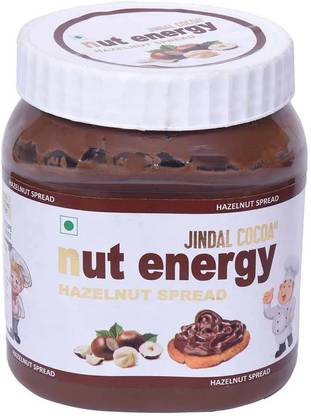 Jindal Cocoa NUT ENERGY | HAZELNUT SPREAD | CHOCOLATE JAM | ALTERNATIVE, 1 Kg Jar