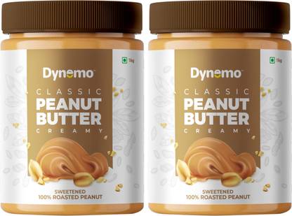 Dynemo Classic Creamy Peanut Butter with High Protein 2000 g