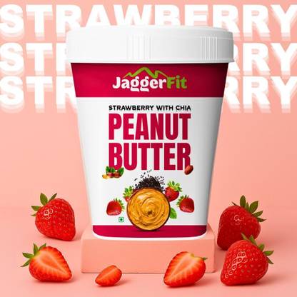 JaggerFit Strawberry With Chia Peanut Butter