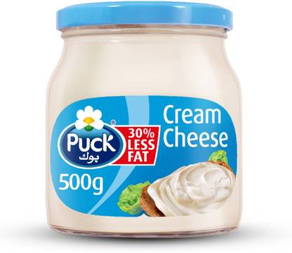 Puck Processed Cream Cheese Spread With 30% Less Fat