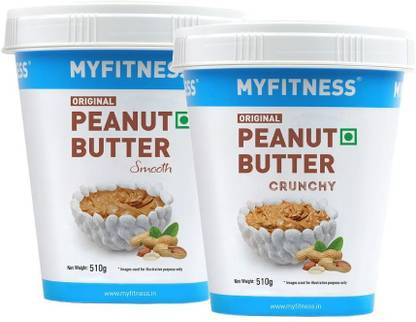 MYFITNESS PEANUT BUTTER Original Smooth & Crunchy | Combo