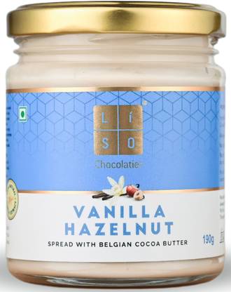 LISO Vanilla Hazelnut Spread | 100% Vegetarian with No Palm Oil