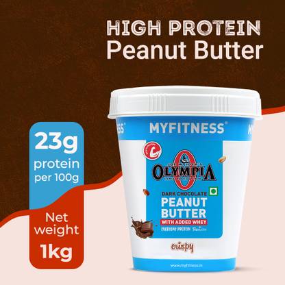 MYFITNESS High Protein Dark Chocolate Peanut Butter (Crispy)