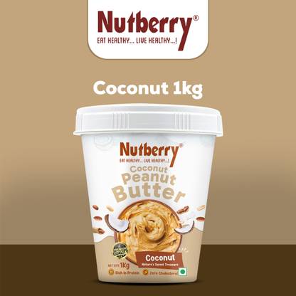 Nutberry Peanut Butter Coconut 1 kg in Bucket